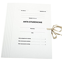 Teczka bezkwasowa na akta studenckie