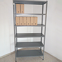Ocynkowane regały archiwalne